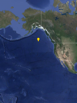 The EXPORTS vessels will sample at and around Ocean Station Papa in the northeast Pacific Ocean.