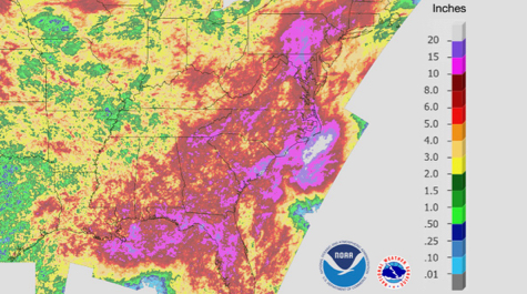 East Coast Rainfall