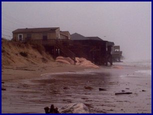 On the Outer Banks, NC, erosional hotspots pose a threat to private homeowners.