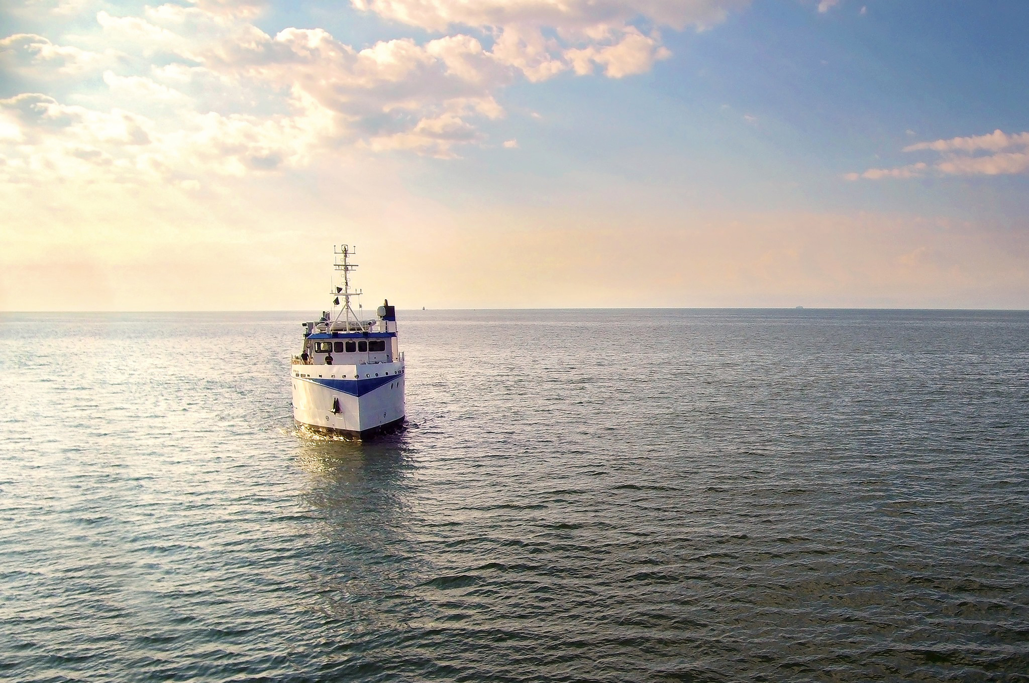 R/V Virginia from the air